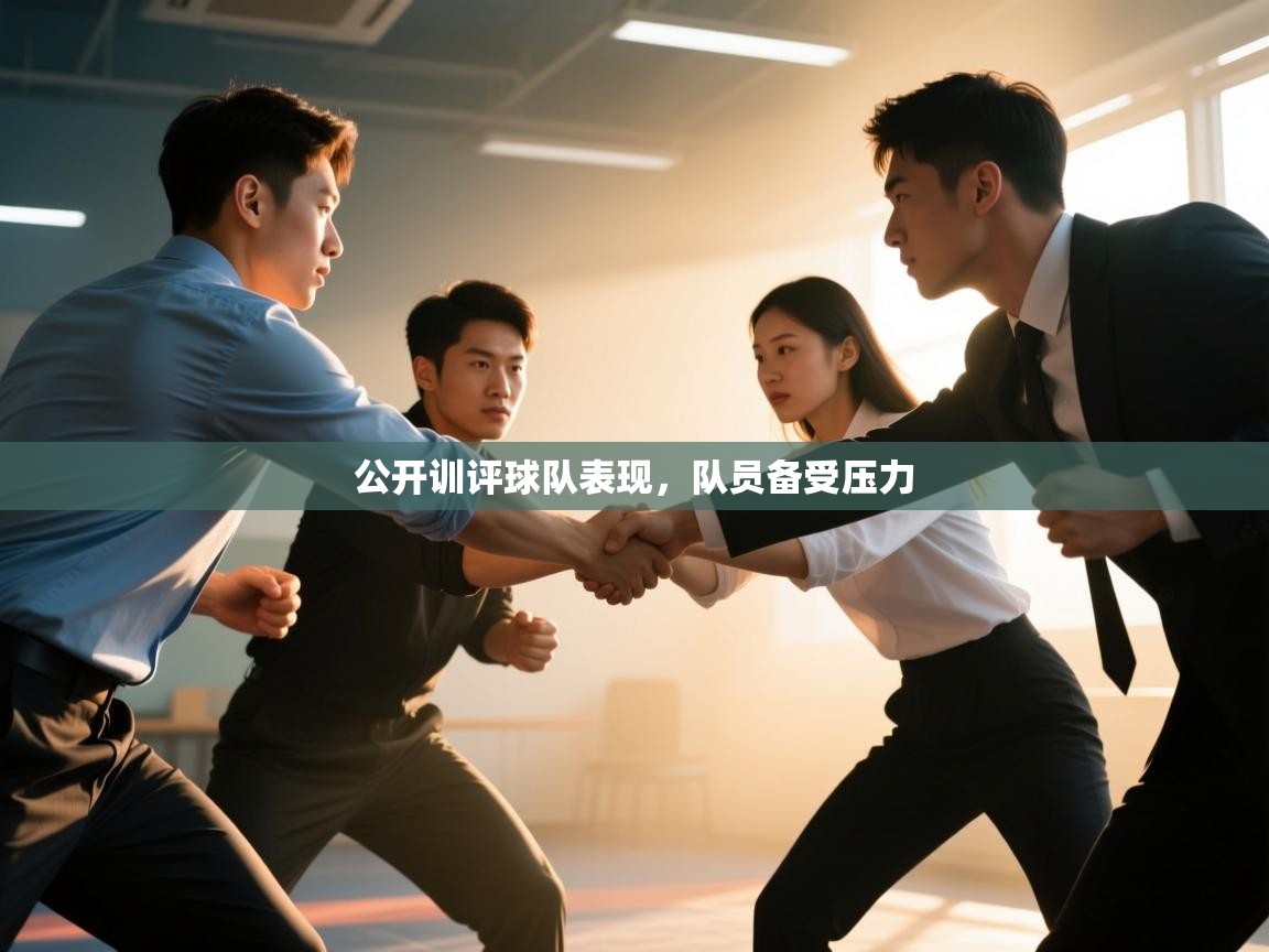 公开训评球队表现,队员备受压力 第2张